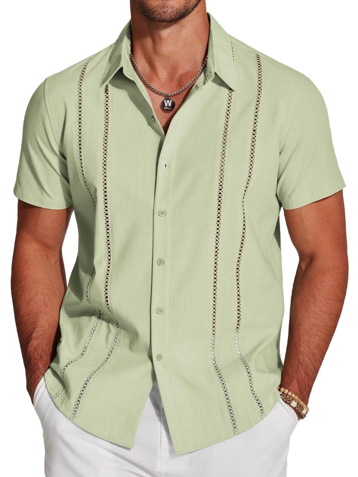 Mens Linen Shirt