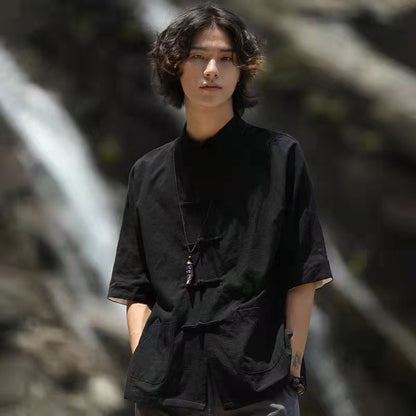 Mens Linen Shirt