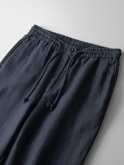 Mens Linen Trousers