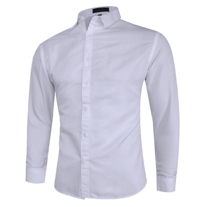 Mens Long Sleeve Business Casual Shirt