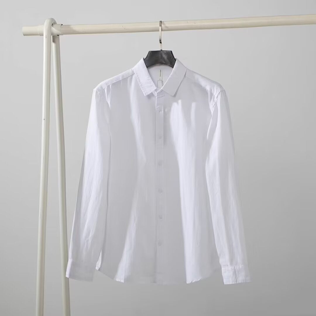 Mens Long Sleeve Cardigan Shirt