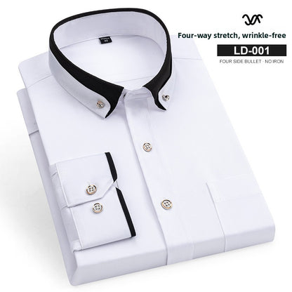 Mens Long Sleeve Casual Shirt