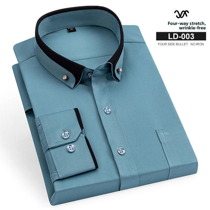 Mens Long Sleeve Casual Shirt
