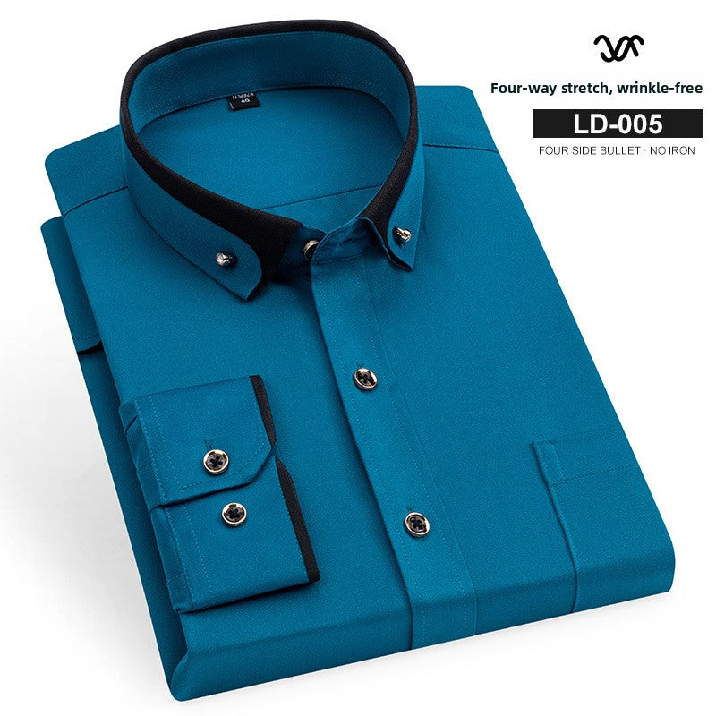 Mens Long Sleeve Casual Shirt
