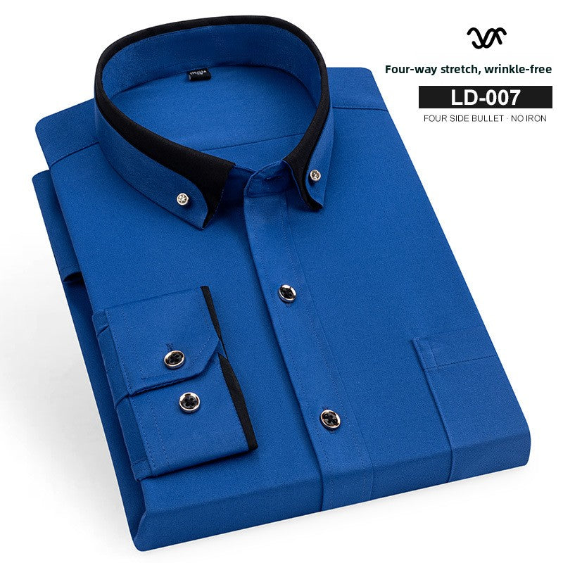 Mens Long Sleeve Casual Shirt