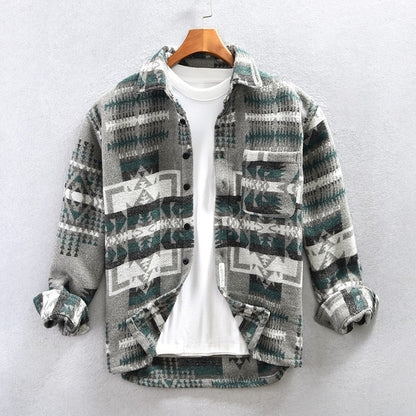 Mens Long Sleeve Casual Shirt