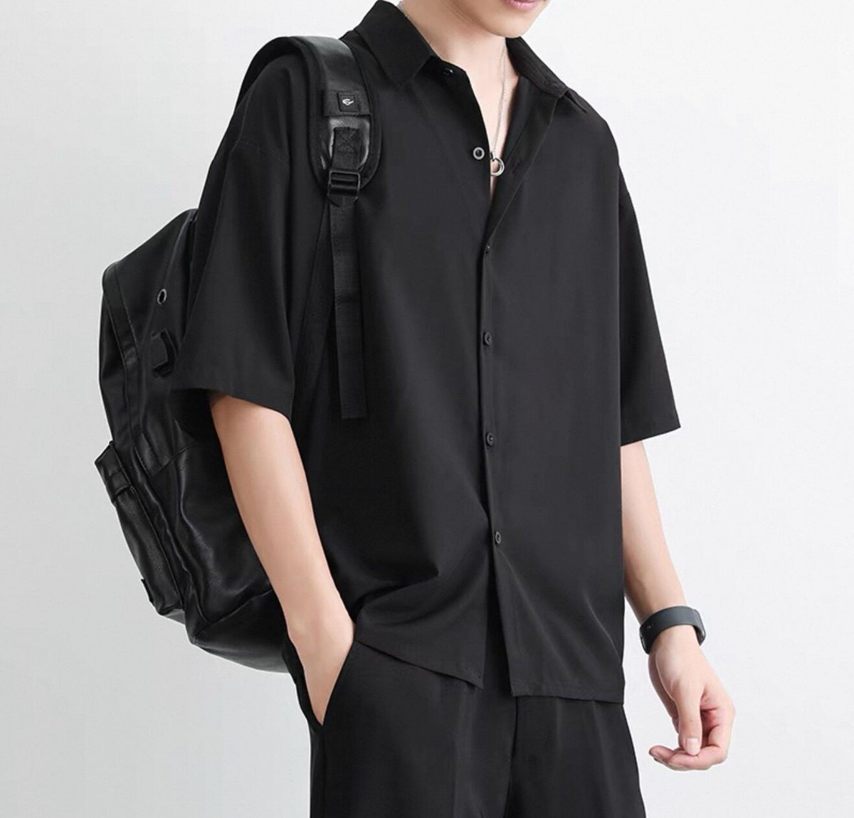Mens Long Sleeve Casual Shirt