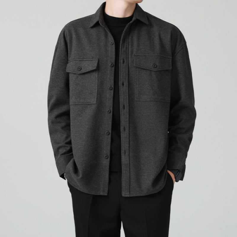 Mens Long Sleeve Casual Shirt