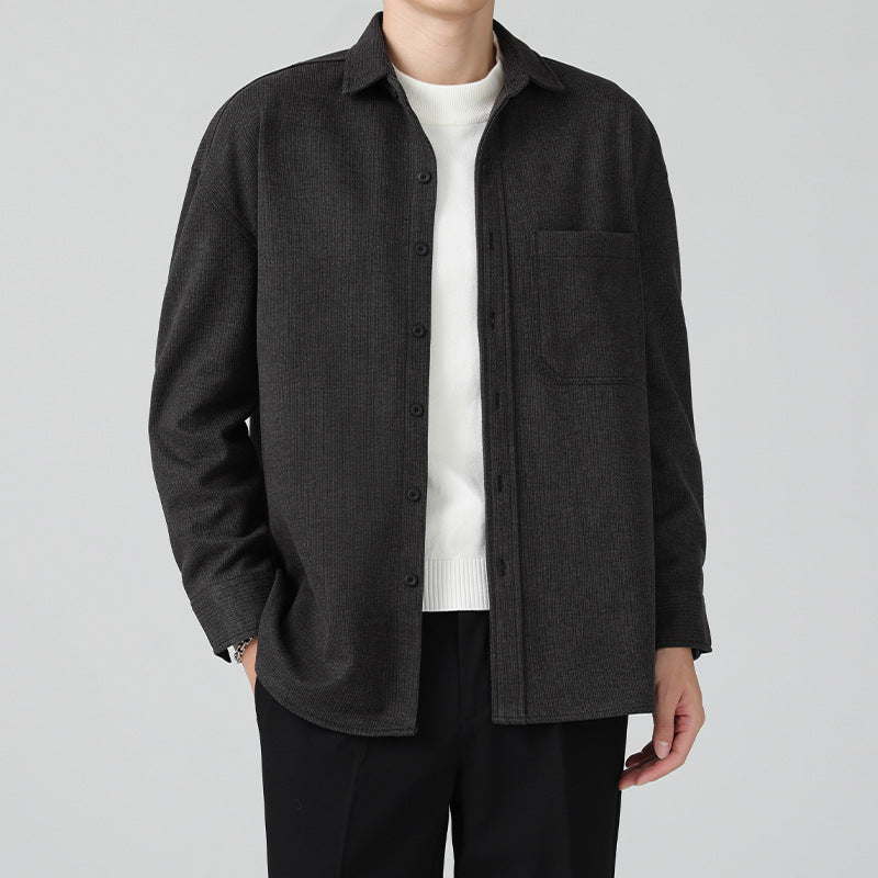 Mens Long Sleeve Casual Shirt
