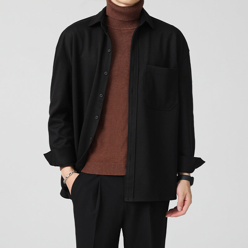 Mens Long Sleeve Casual Shirt