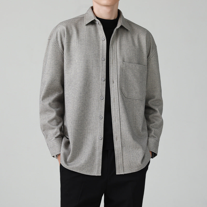 Mens Long Sleeve Casual Shirt
