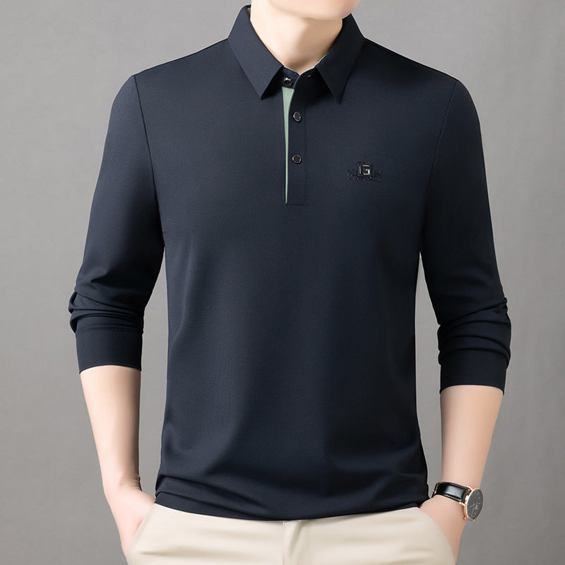 Mens Long Sleeve Casual T-Shirt