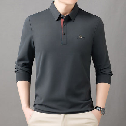 Mens Long Sleeve Casual T-Shirt