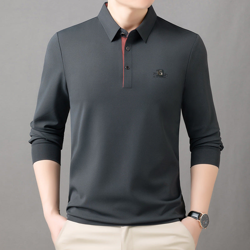 Mens Long Sleeve Casual T-Shirt