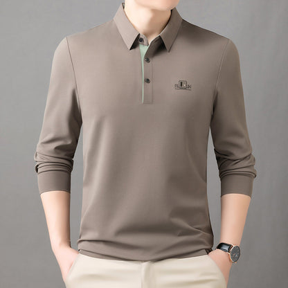 Mens Long Sleeve Casual T-Shirt