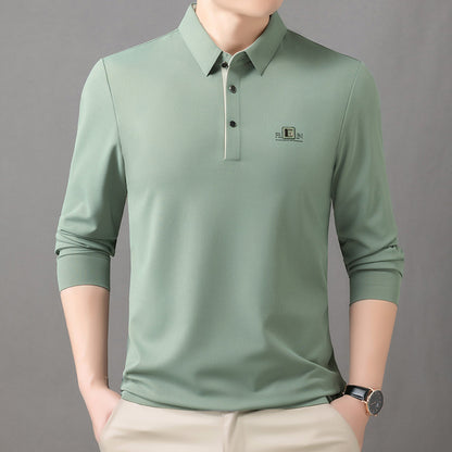 Mens Long Sleeve Casual T-Shirt