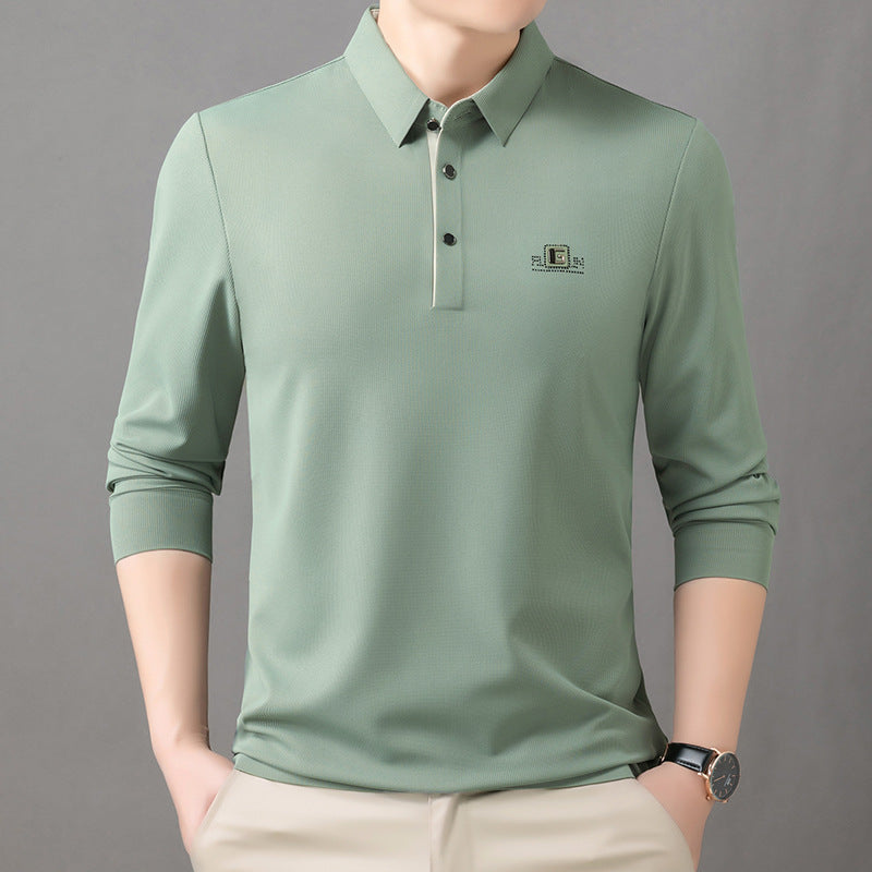 Mens Long Sleeve Casual T-Shirt