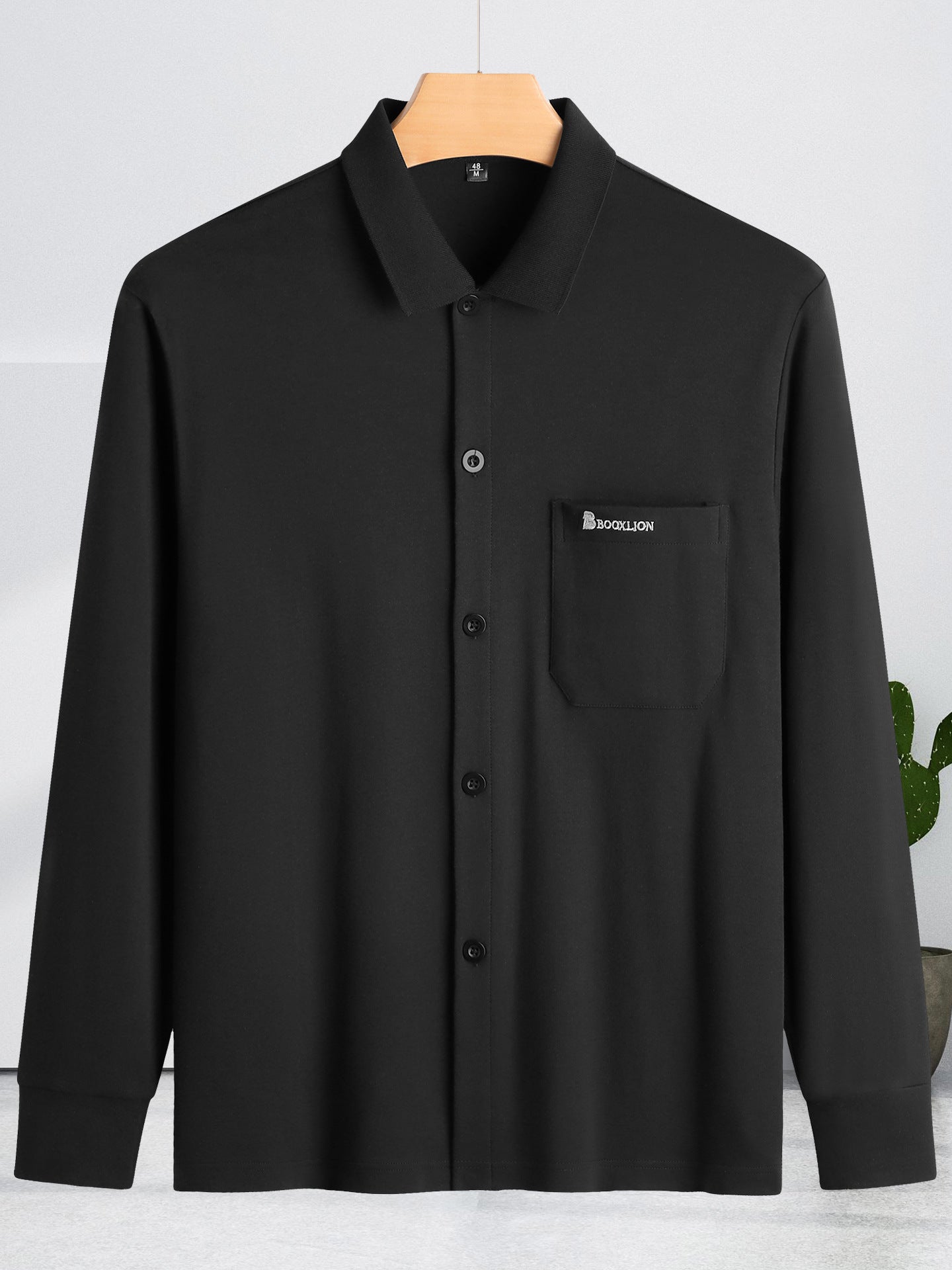 Mens Long Sleeve Cotton Cardigan