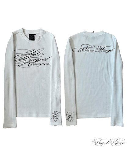 Mens Long Sleeve Printed T-shirt