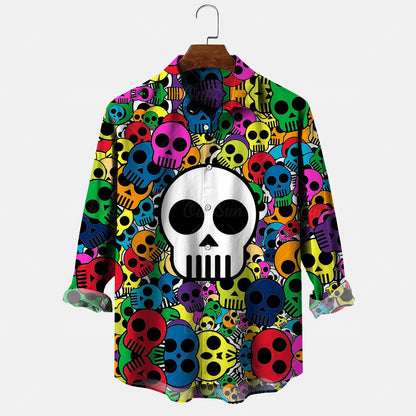 Mens Long Sleeve Shirt Top