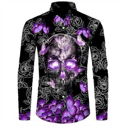 Mens Long Sleeve Shirt Top