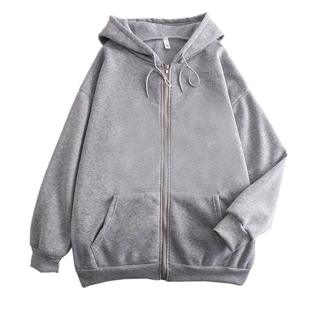 Mens Long Sleeve Zip Up Hoodie