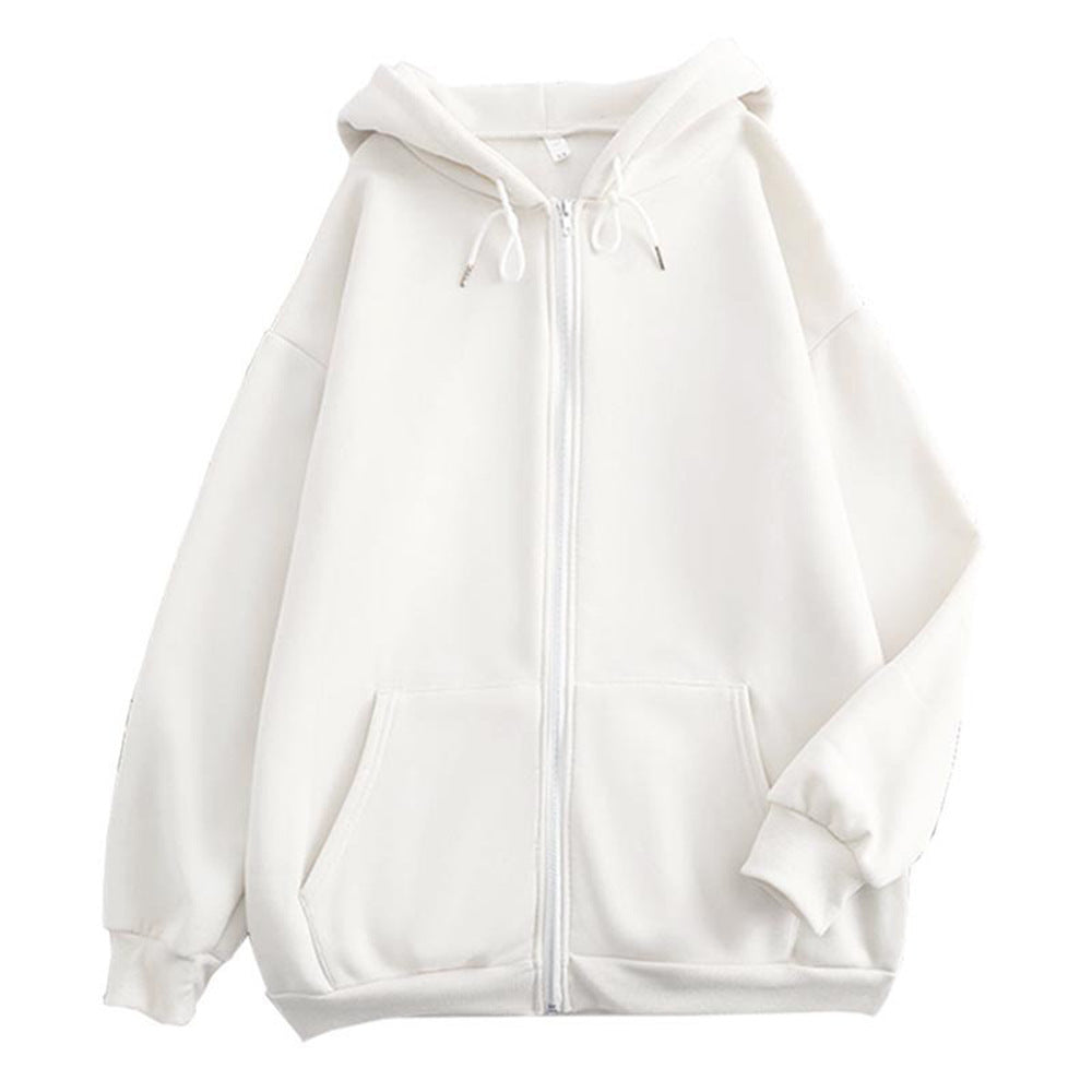 Mens Long Sleeve Zip Up Hoodie