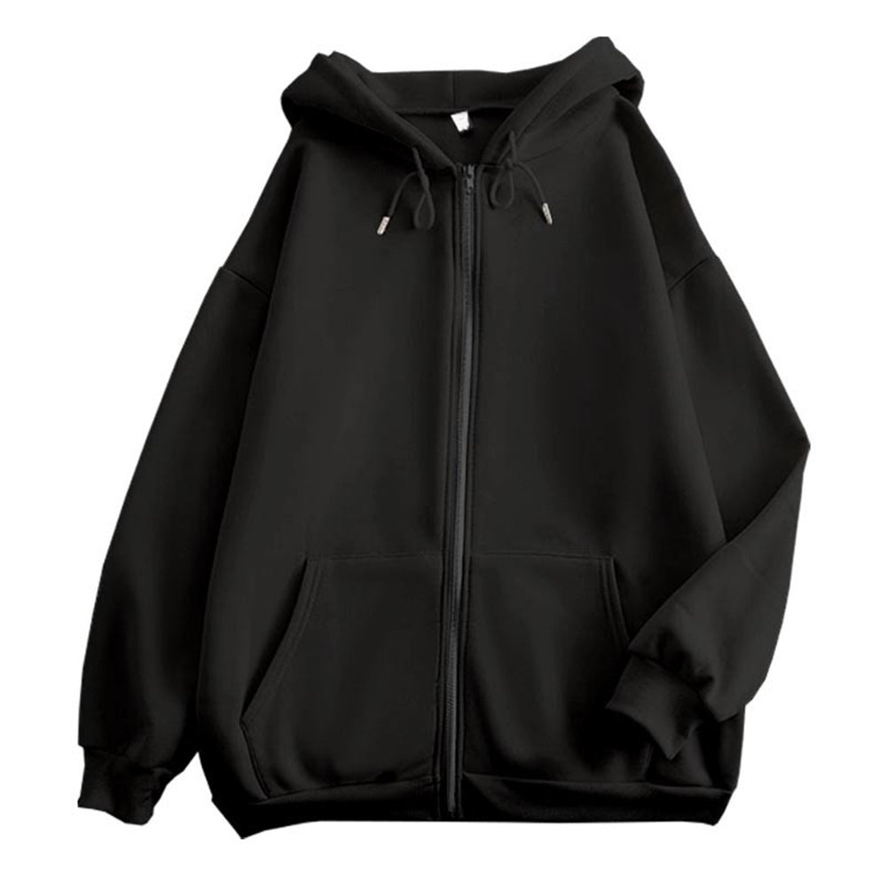 Mens Long Sleeve Zip Up Hoodie