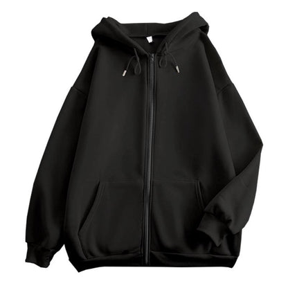 Mens Long Sleeve Zip Up Hoodie
