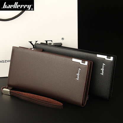 Mens Long Zipper Wallet