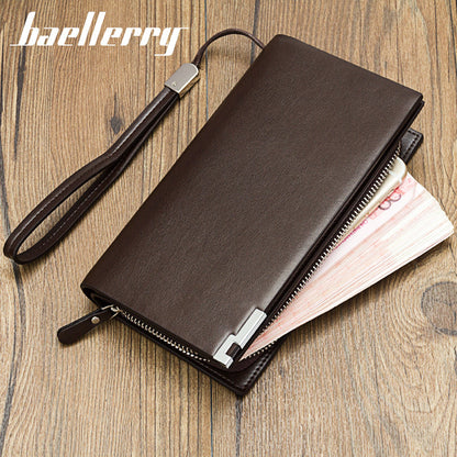 Mens Long Zipper Wallet