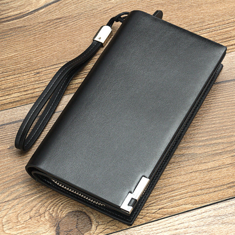 Mens Long Zipper Wallet