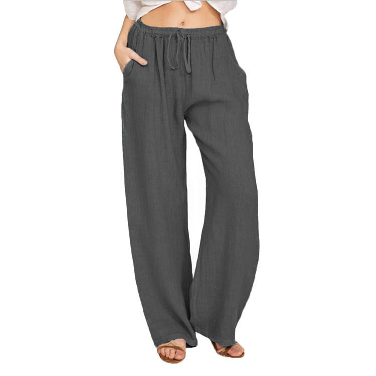Mens Loose Fit Casual Long Pants