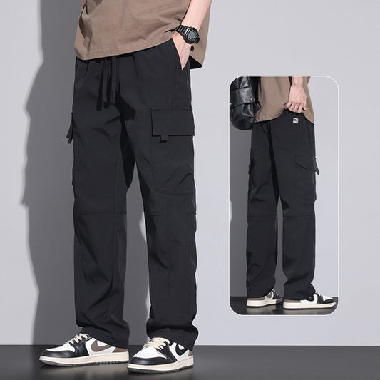Mens Loose Fit Casual Overalls