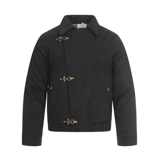 Mens Loose Fit Cotton Jacket