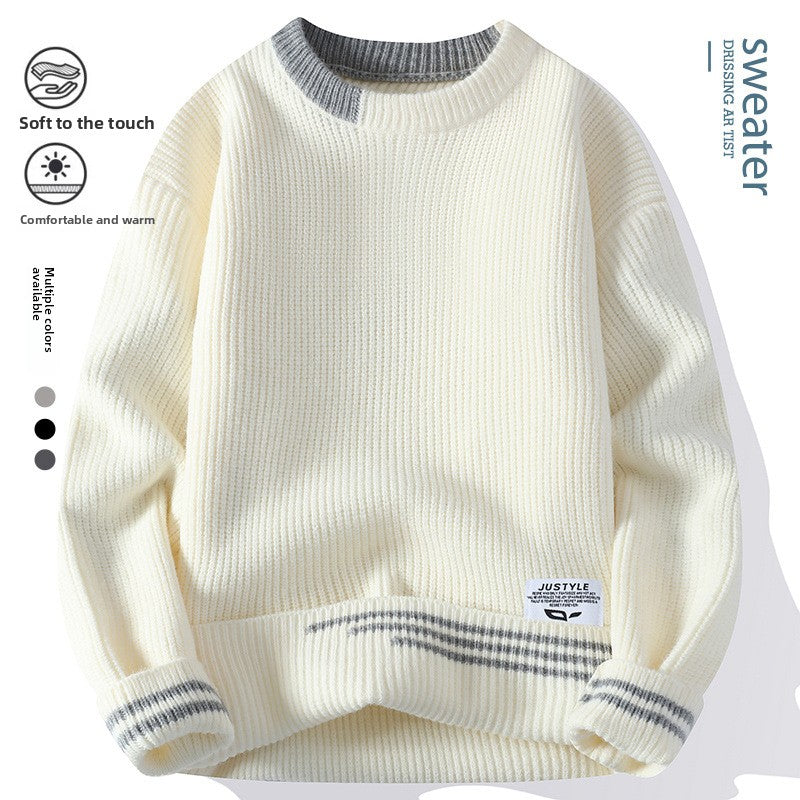 Mens Loose Knit Sweater