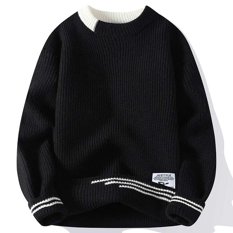 Mens Loose Knit Sweater