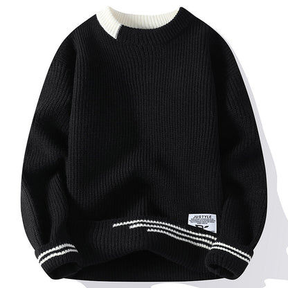 Mens Loose Knit Sweater