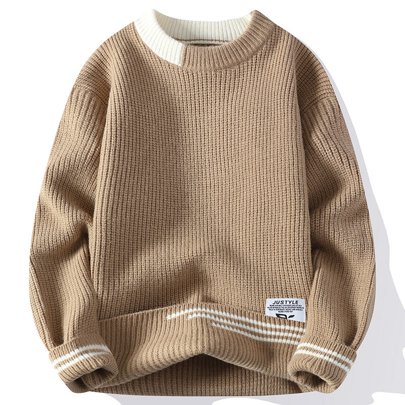 Mens Loose Knit Sweater