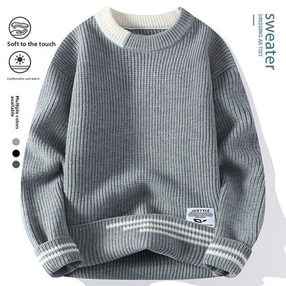 Mens Loose Knit Sweater