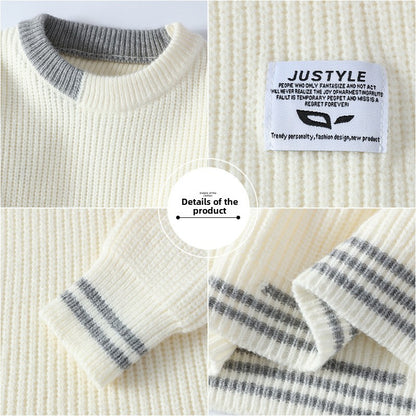 Mens Loose Knit Sweater