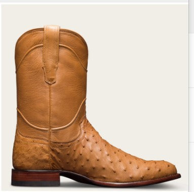 Mens Low Heel Round Toe Knight Boots