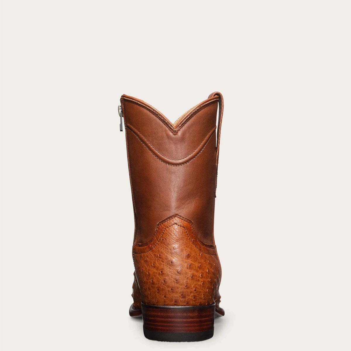 Mens Low Heel Round Toe Knight Boots