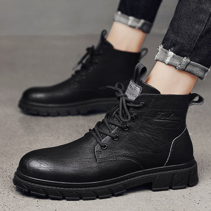 Mens Martin Boots British Style Casual