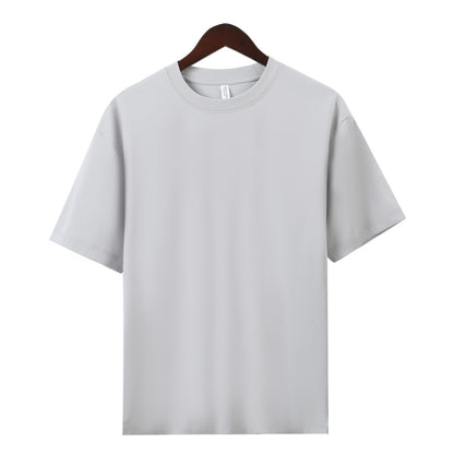 Mens Mercerized Cotton Short Sleeve T-Shirt