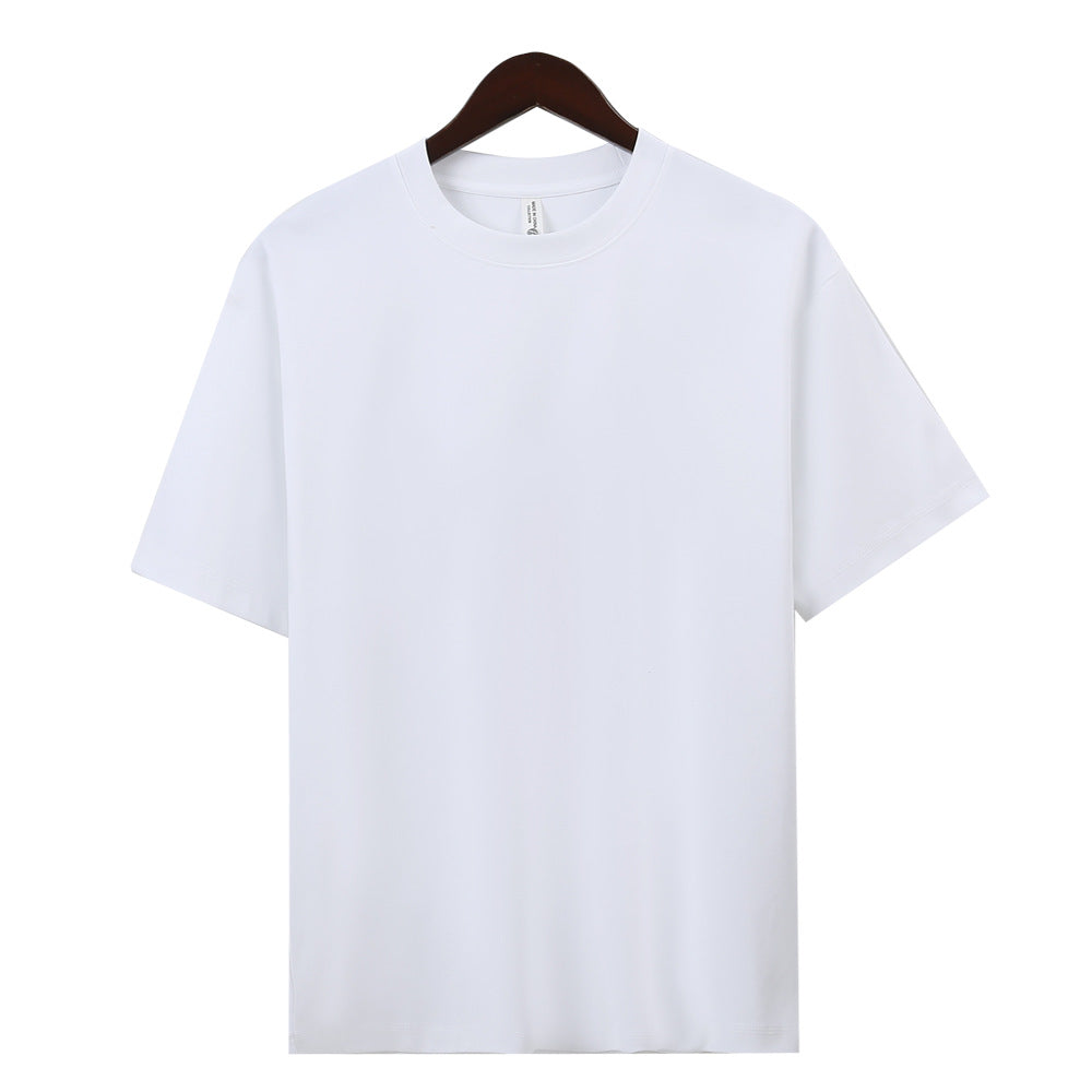 Mens Mercerized Cotton Short Sleeve T-Shirt