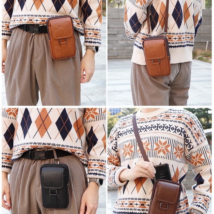 Mens Multifunctional Waist Bag