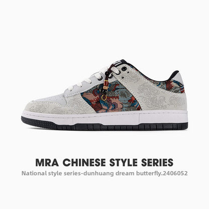 Mens National Style Sneakers with Embroidery