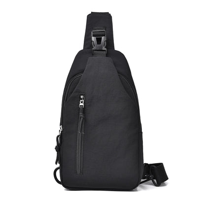 Mens Nylon Chest Bag with RFID Protection