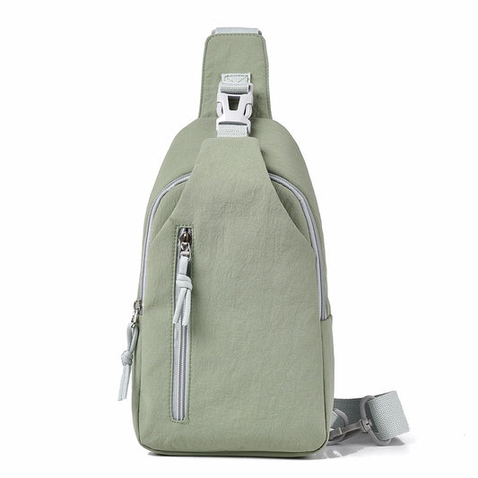 Mens Nylon Chest Bag with RFID Protection